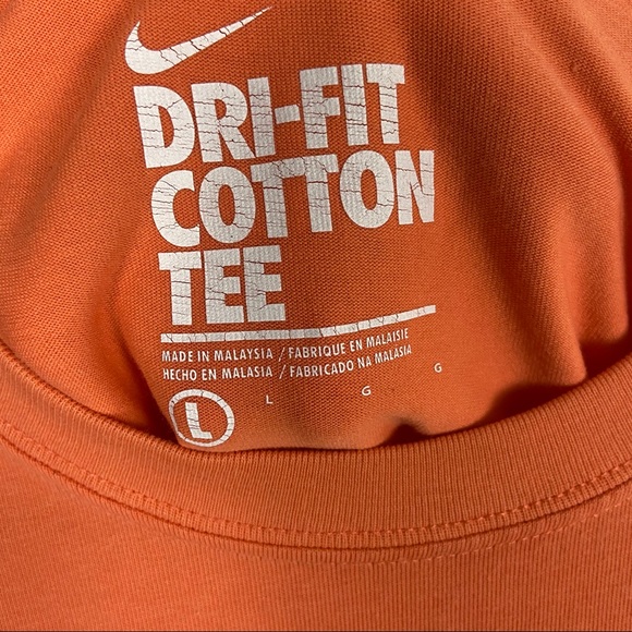 Nike Orange Dri-Fit Graphic Tee - Picture 5 of 6